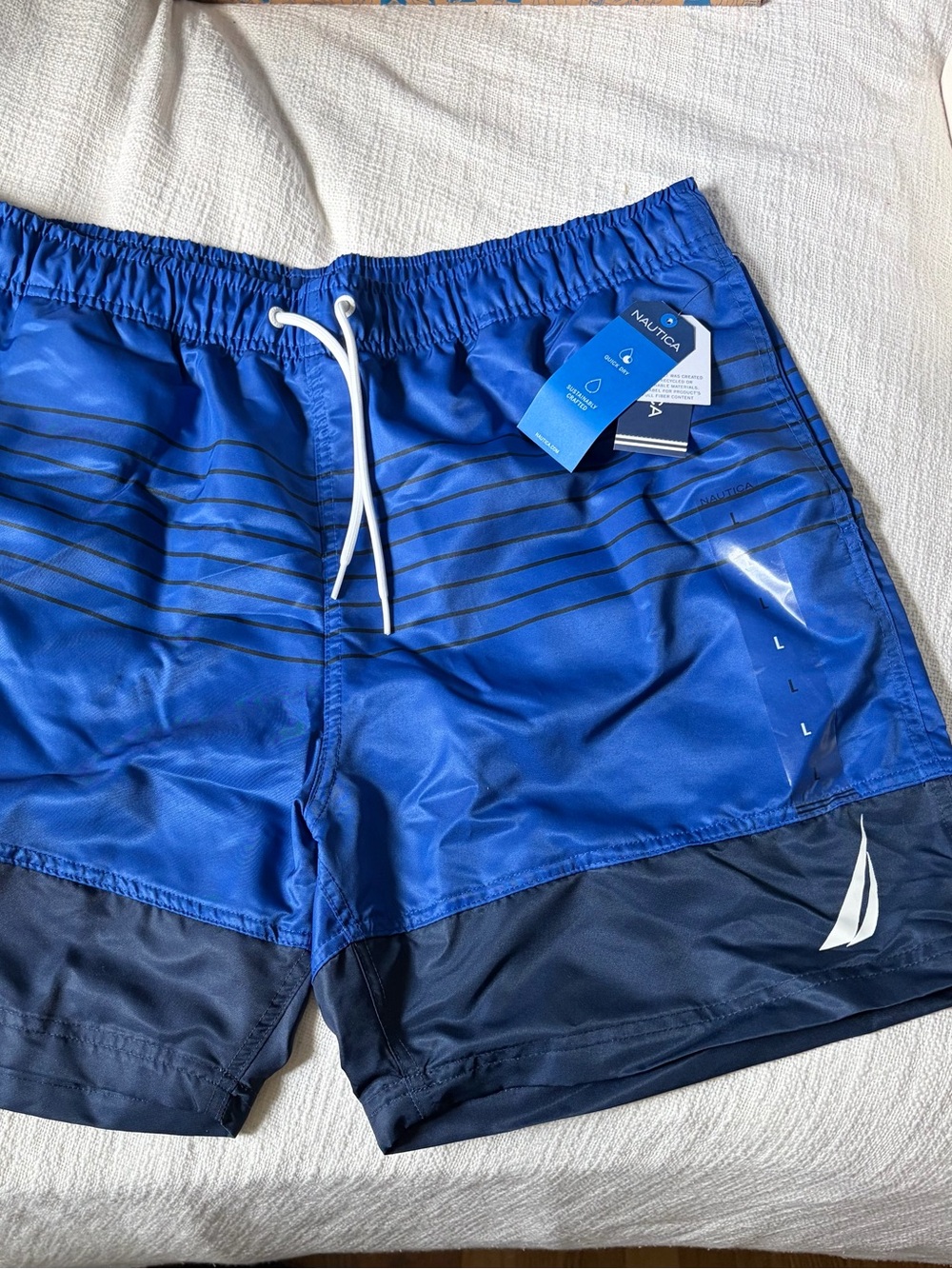 New Nautica Men’s Large Swim Trunks